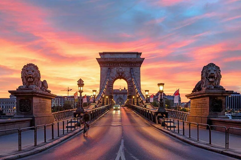 A view of Budapest, the Hungarian capital spread along the Danube