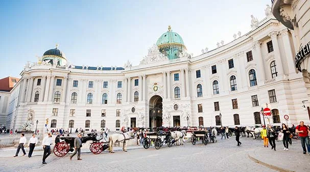 The Hofburg imperial palace in Vienna, a stop on the Altervan roadtrip
