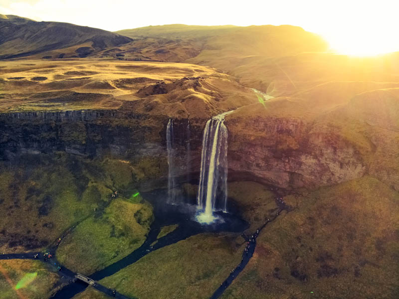 Καταρράκτης Seljalandsfoss