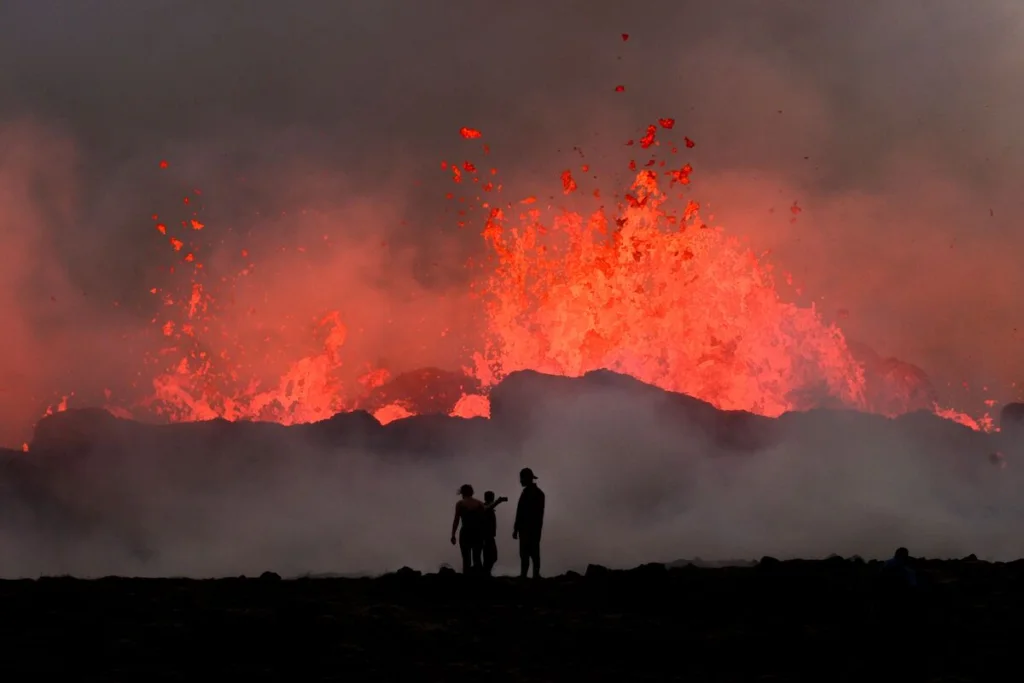 The 2023 volcanic eruption in Iceland, from the traveller's guide to the land of fire