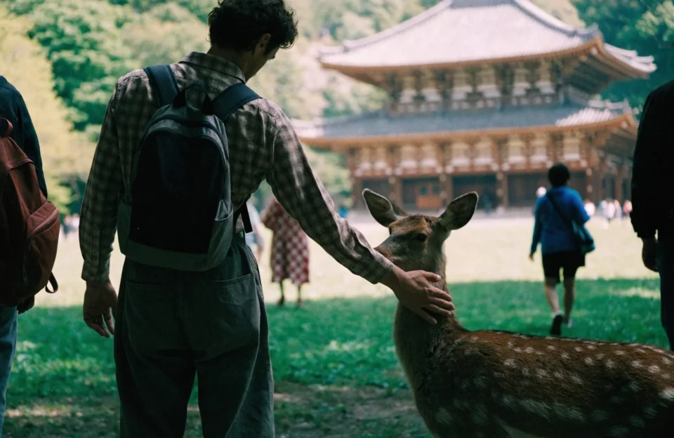 In Nara Park, the deer are in charge