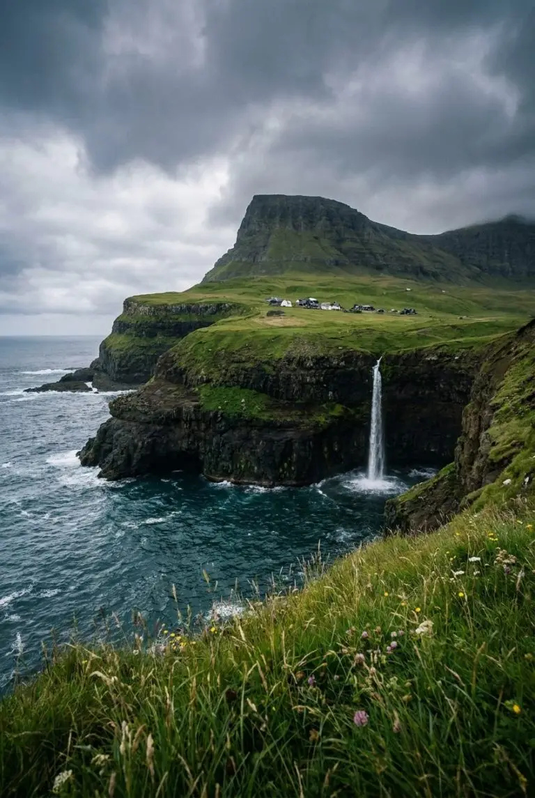 Faroe Islands scenery, card image for the Faroe and Norway van roadtrip